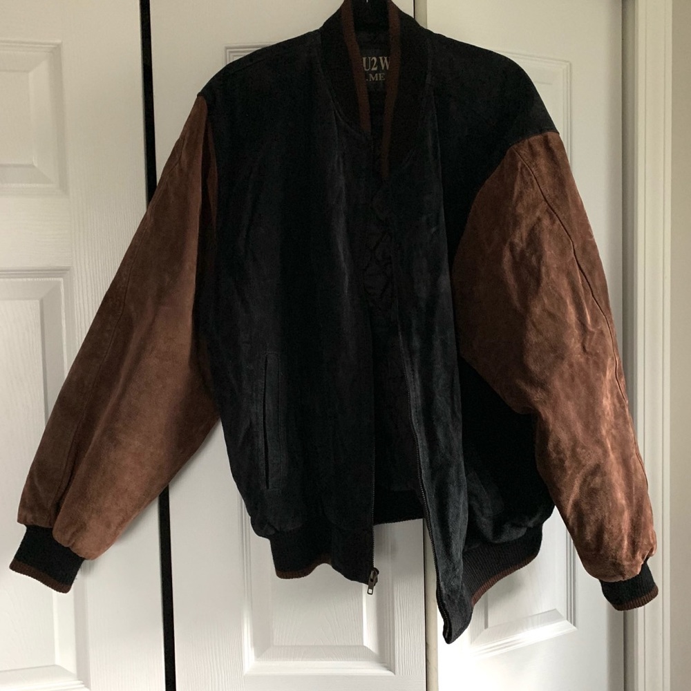 Vintage Suede Leather Jacket